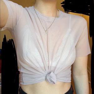 Aritzia Sheer Top